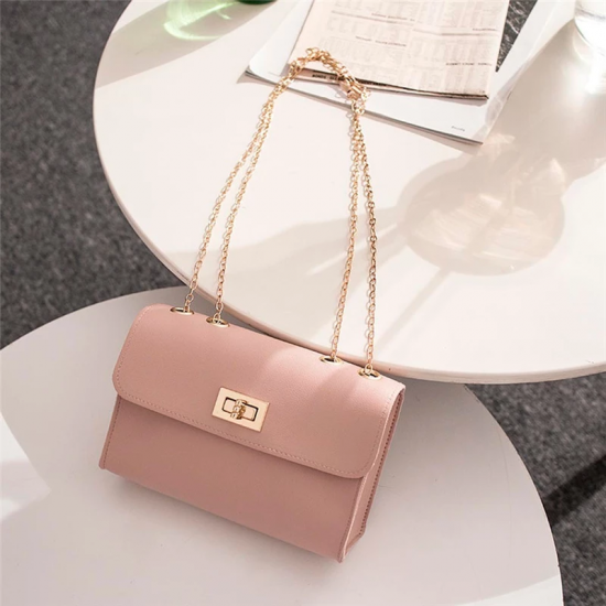 British Small Square Bag Women's Designer brand luxury Handbag 2022 High quality PU Leather Chain Phone Shoulder bag